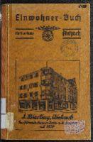 Einwohner-Buch für den Kreis Aichach 1937
