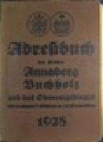 Adressbuch Annaberg-Buchholz 1928