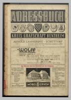 Adressbuch Kreis Grafschaft Bentheim (1951)