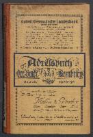 Adreßbuch der Stadt Bernburg 1929-30
