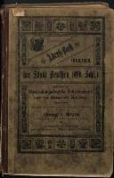 Adressbuch Beuthen 1899