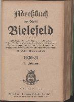 Adreßbuch der Stadt Bielefeld 1930-1931