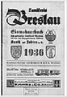 Landkreis Breslau Einwohnerbuch 1936