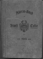 Adressbuch Celle 1913