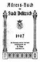 Adressbuch Delitzsch 1907