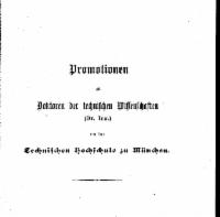 Bayerische Doktoringenieurpromotionen