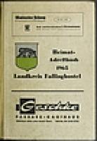 Adressbuch Landkreis Fallingbostel 1965