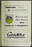 Adressbuch Landkreis Fallingbostel 1960