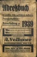 Adressbuch Großkreis Frankenstein-Münsterberg 1939