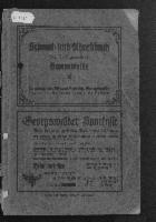 Heimat- und Adreßbuch der Stadtgemeinde Georgswalde 1931