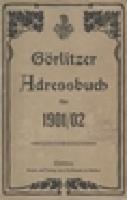 Adressbuch Görlitz (Sachsen) 1901