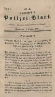 Hannoversche Polizeiblätter 1846 - 1856 und 1858 - 1870 