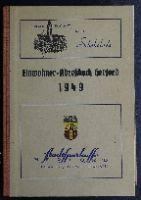 Einwohner-Adressbuch der Stadt Herford 1949
