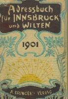 Adressbuch Innsbruck und Wilten 1901