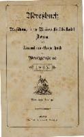 Adreßbuch der Universitätsstadt Jena und Einwohnerverzeichniß von Wenigenjena 1895