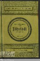 Adress- und Auskunfts-Buch der Stadt Jöhstadt im Erzgebirge 1904
