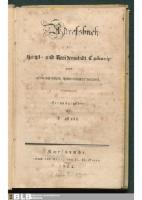 Adressbuch Karlsruhe (Baden-Württemberg) 1832