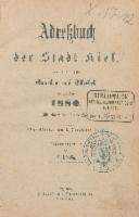 Adressbuch der Stadt Kiel für das Jahr 1880