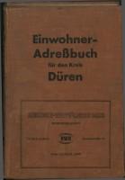 Kreisadressbuch Düren (Köln) 1954