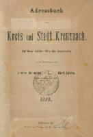 Adressbuch Kreuznach 1878