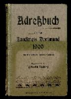 Adreßbuch für den Landkreis Dortmund 1900