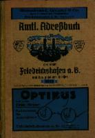 Amtl. Einwohnerbuch der Stadt Friedrichshafen a. B. und des gesamten Kreises 1939/40