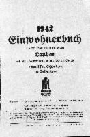 Einwohnerbuch für den Stadt- und Landkreis Lauban 1942