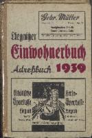 Liegnitzer Einwohnerbuch Adreßbuch 1939