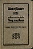 Stadt und Kreis Adressbuch Lingen (Ems) 1938