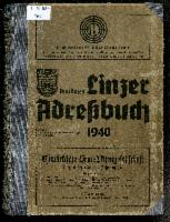 Amtliches Linzer Adreßbuch 1940