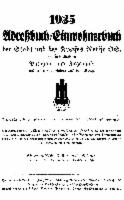 Adreßbuch/Einwohnerbuch der Stadt und des Kreises Neisse OS. 1935