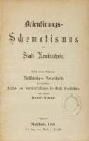 Adressbuch Neutitschein (Mähren) 1880