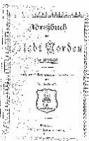 Adreßbuch der Stadt Norden für 1897/98