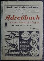 Adreßbuch für den Amtsbezirk Pegnitz 1939