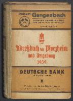 Adreßbuch für Pforzheim und Umgebung 1939