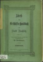 Adressbuch Rochlitz (Sachsen) 1887