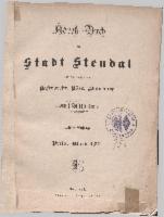 Adreßbuch der Stadt Stendal 1900