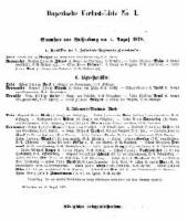 Bayerische Verlustlisten 1870 - 71