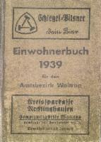 Einwohnerbuch 1939 für den Amtsbezirk Waltrop