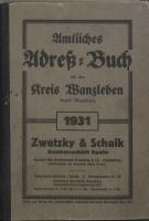 Adressbuch Wanzleben (Bördekreis) 1931