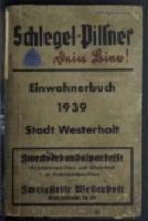 Adressbuch Westerholt (Herten) 1939